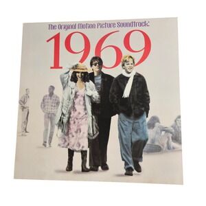 1969‎ Movie Soundtrack 12x12 Double Sided Flat Promo Poster Robert Downey Jr VTG